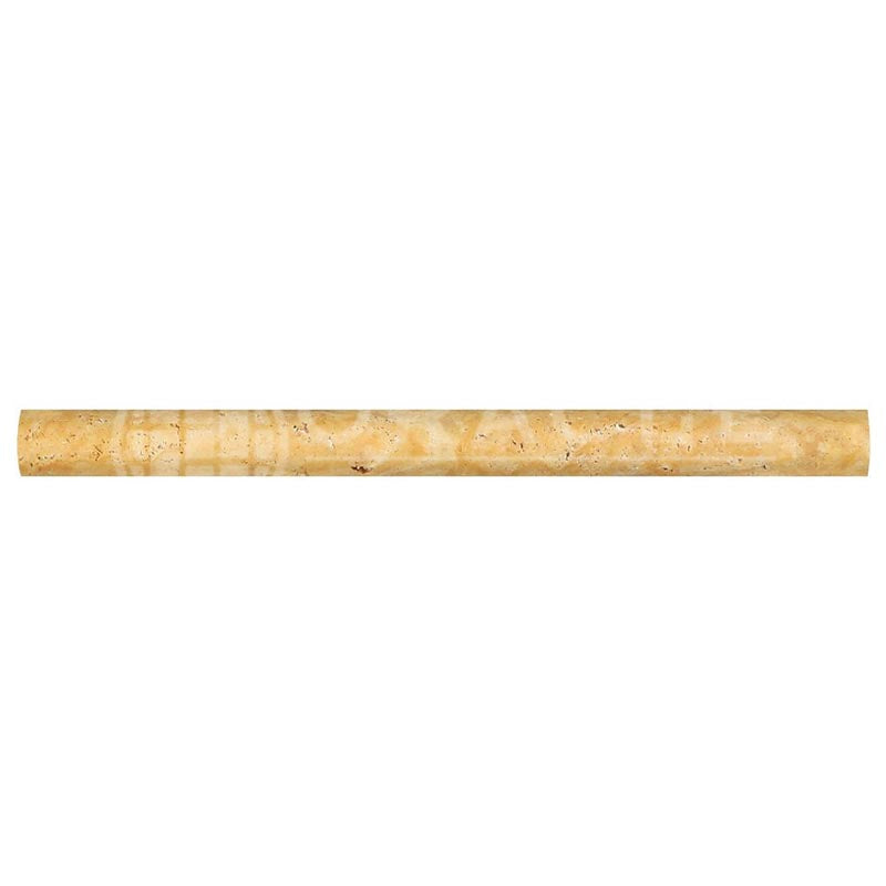 Gold / Yellow	Travertine	1" X 12"	Dome (Cane) Liner	Honed