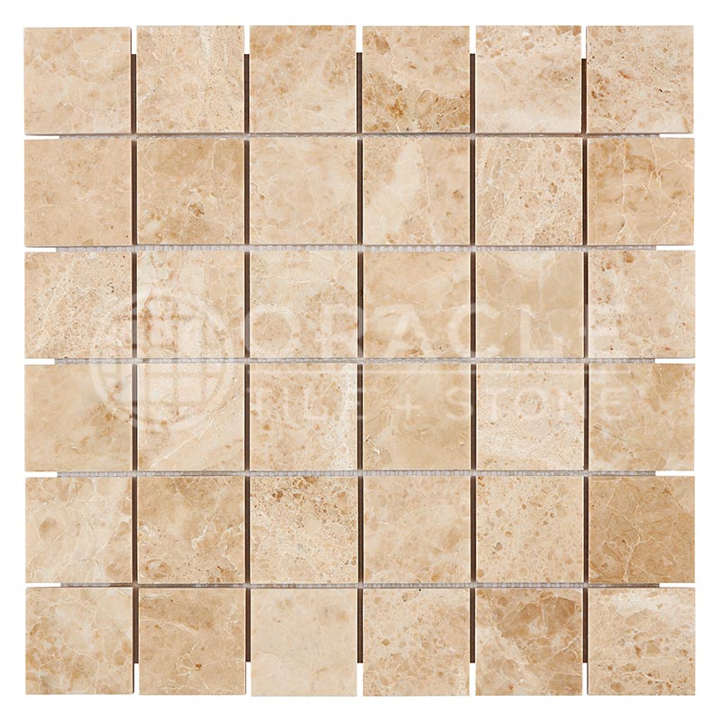 Cappuccino	Marble	2" X 2"	Mosaic