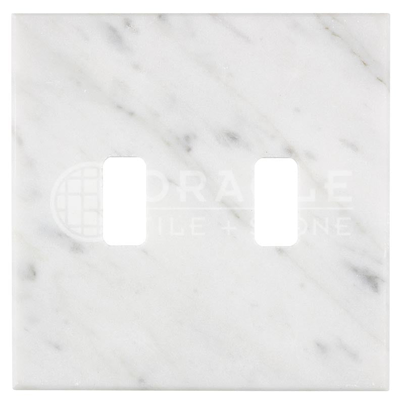 Carrara White (Bianco Carrara / Italian) Marble	2-TOGGLE	4 1/2" X 4 1/2"