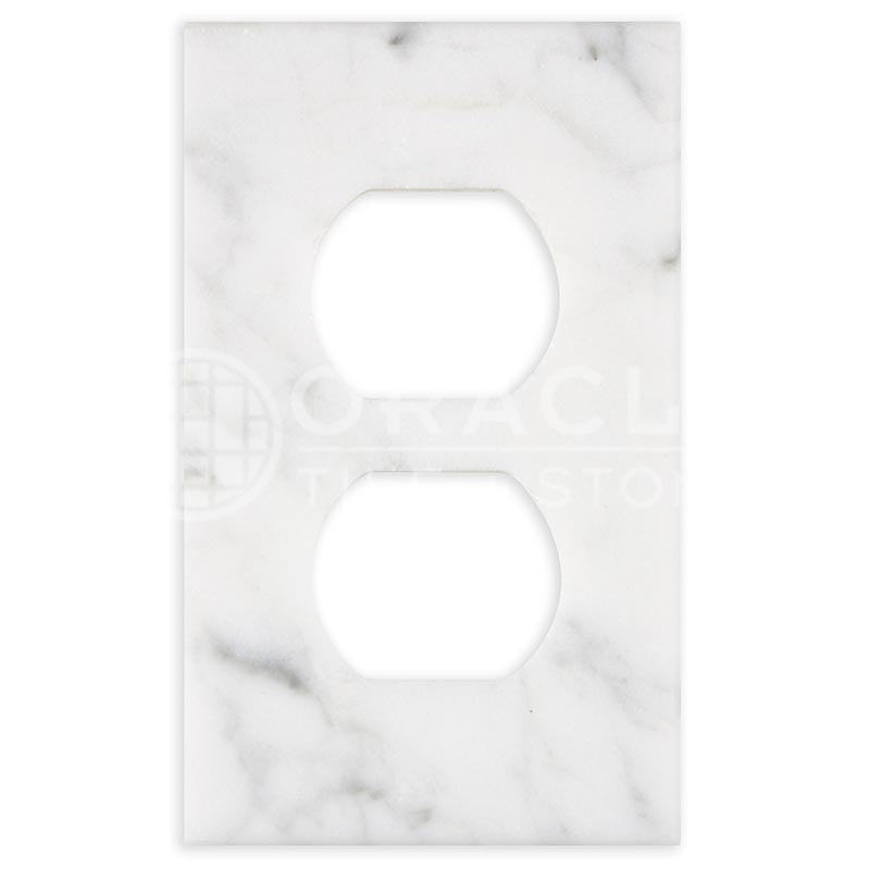 Carrara White (Bianco Carrara / Italian) Marble	1-DUPLEX	2 3/4" X 4 1/2"