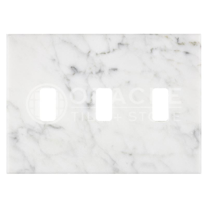 Carrara White (Bianco Carrara / Italian) Marble	3-TOGGLE	4 1/2" X 6 1/3"