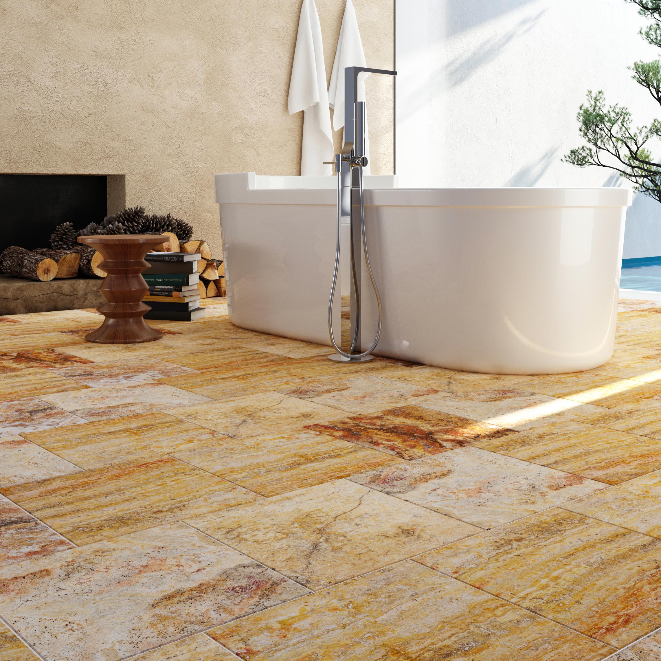 Scabos Travertine