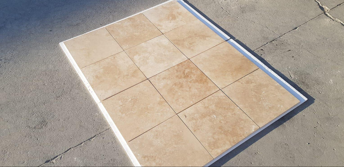 Walnut Travertine - 24" X 24" Field Tile