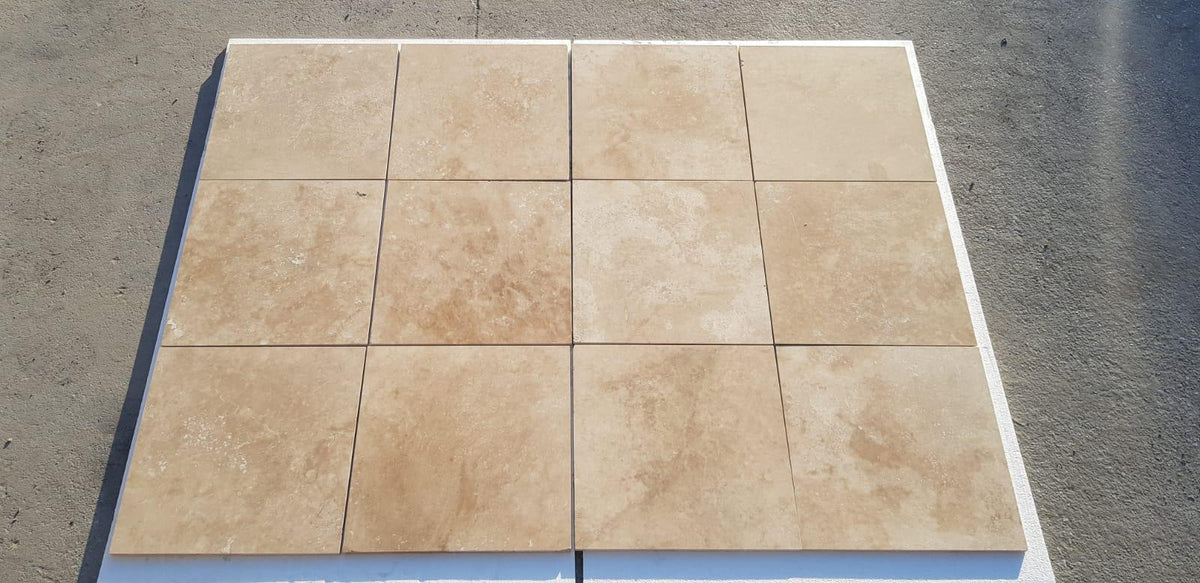Walnut Travertine - 24" X 24" Field Tile