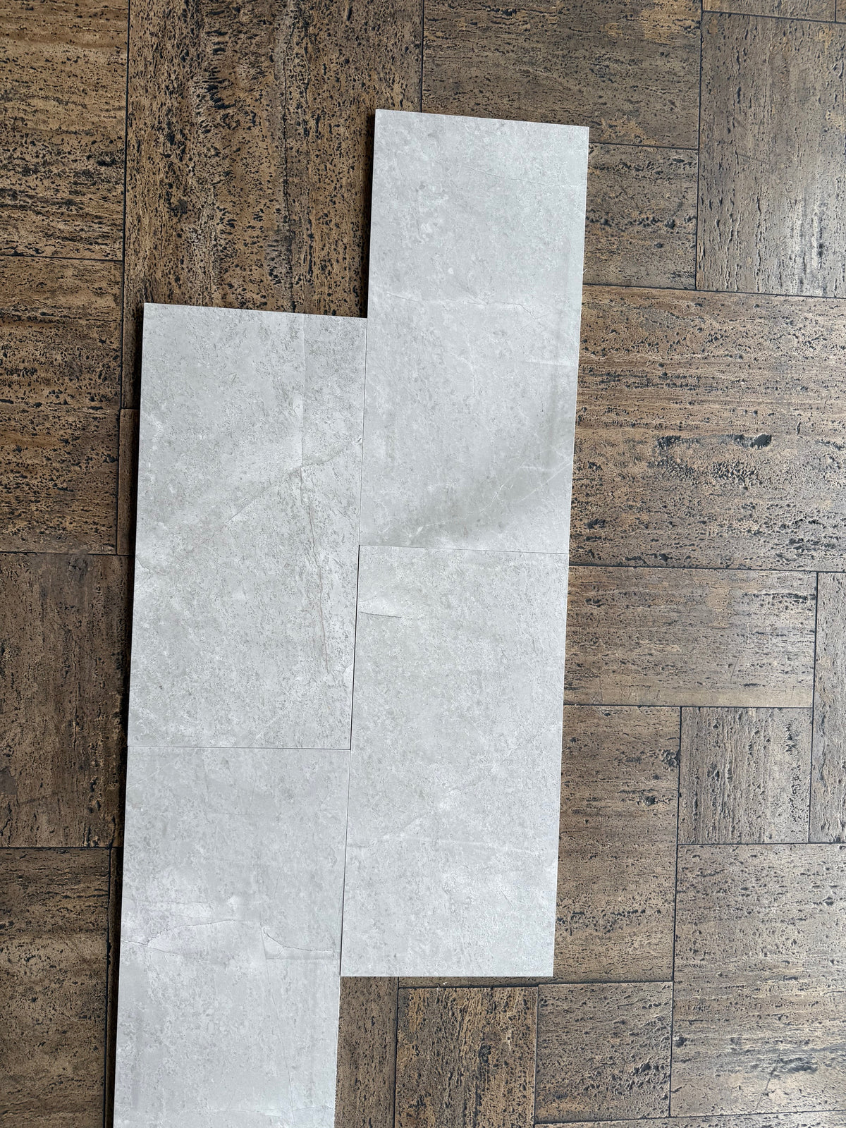 Tundra Gray Marble - 12" X 24" Rectangular  Field Tile