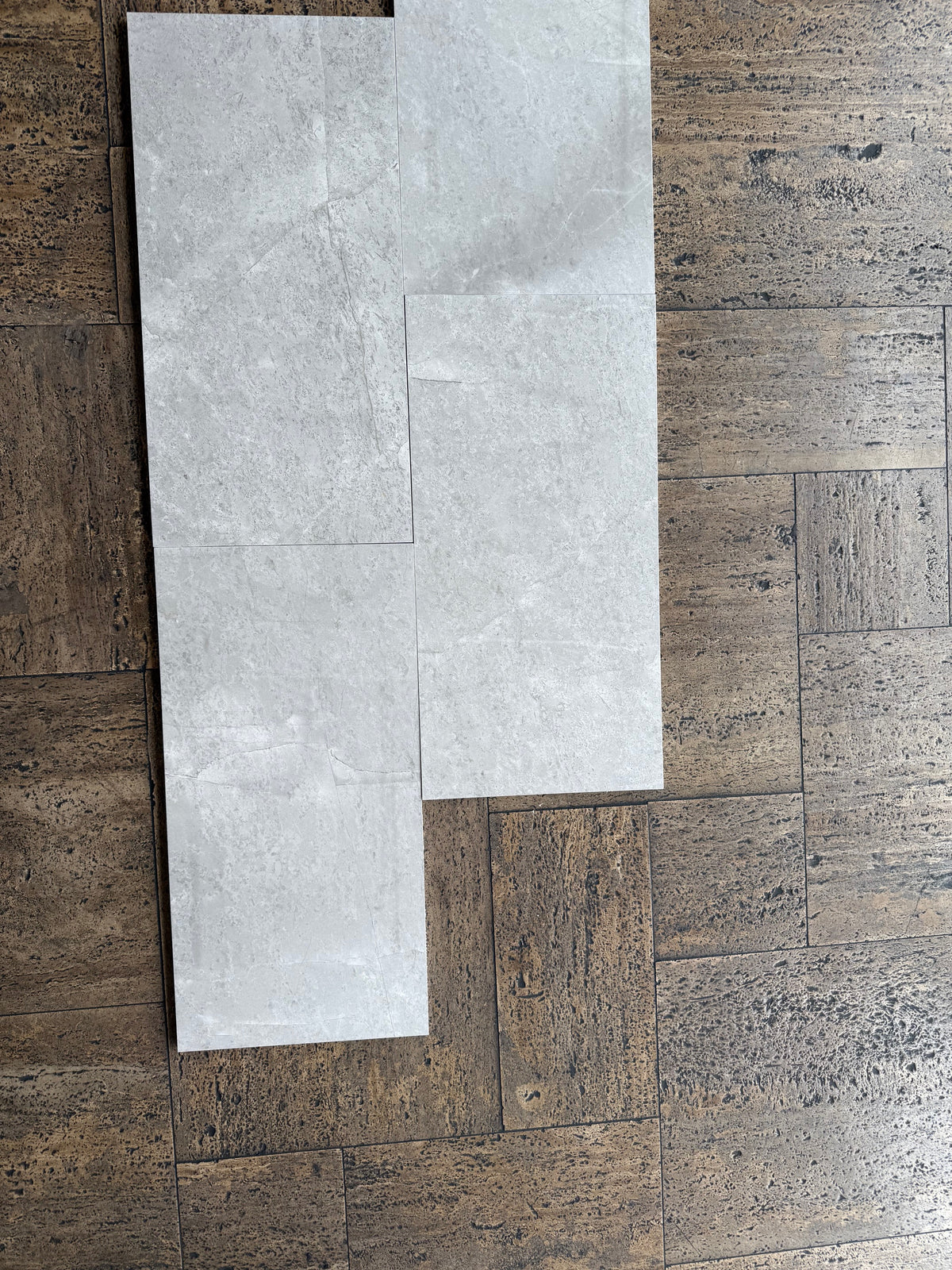 Tundra Gray Marble - 12" X 24" Rectangular  Field Tile