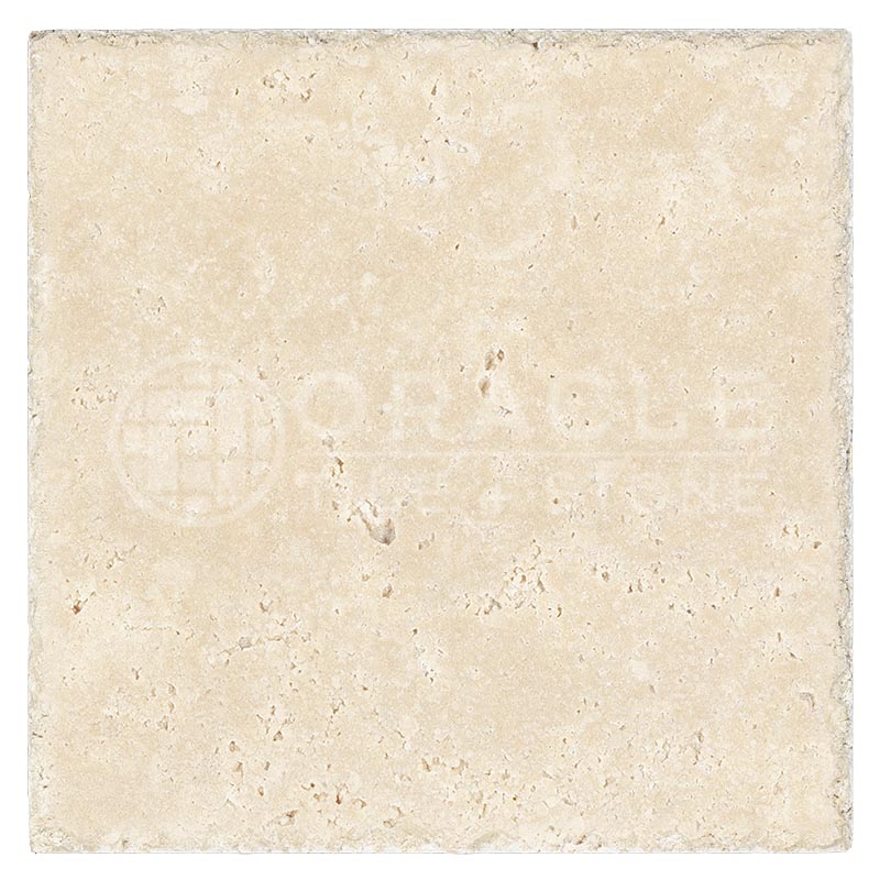 Ivory / Light Travertine - 16" X 16" Field Tile