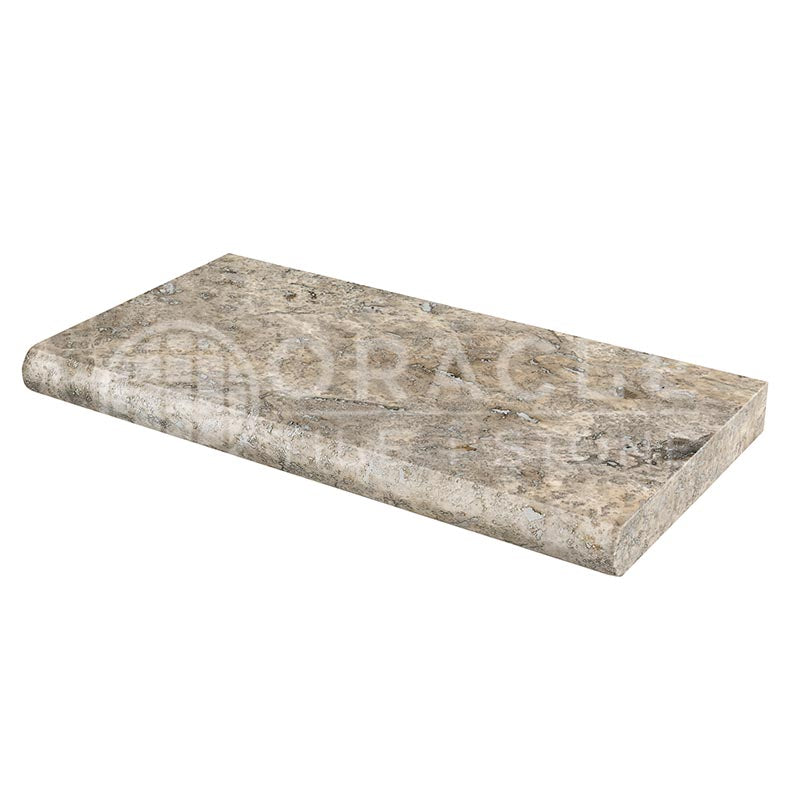 Silver (Pewter Blend)	Travertine	16" X 24" Pool-Coping - (3 cm)	Paver	Tumbled