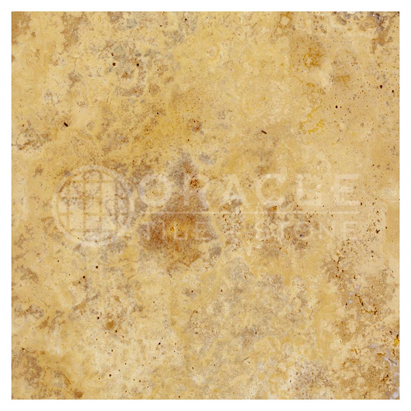 Gold / Yellow Travertine - 12" X 12" Field Tile