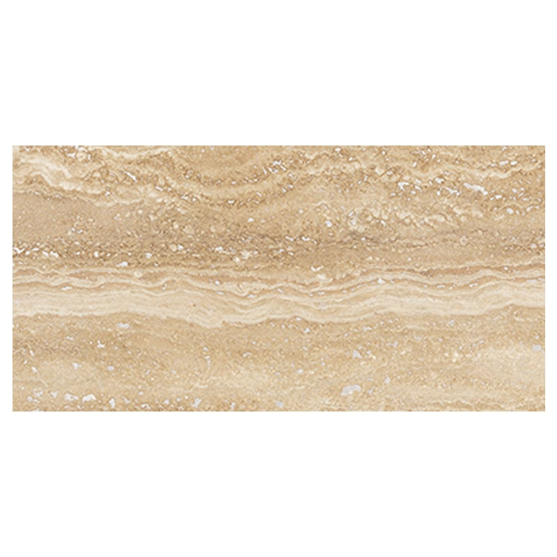Ivory / Light VEIN-CUT Premium Travertine - 12" X 24" Rectangular Field Tile