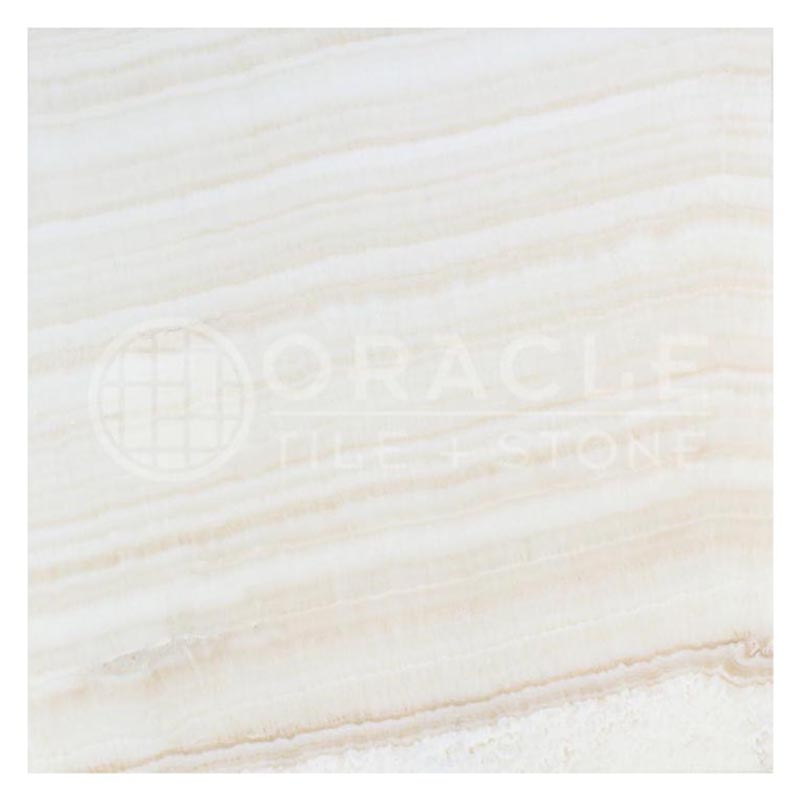 Vanilla Onyx (Bianco Fantastico) - VEIN-CUT - 18" X 18" Field Tile