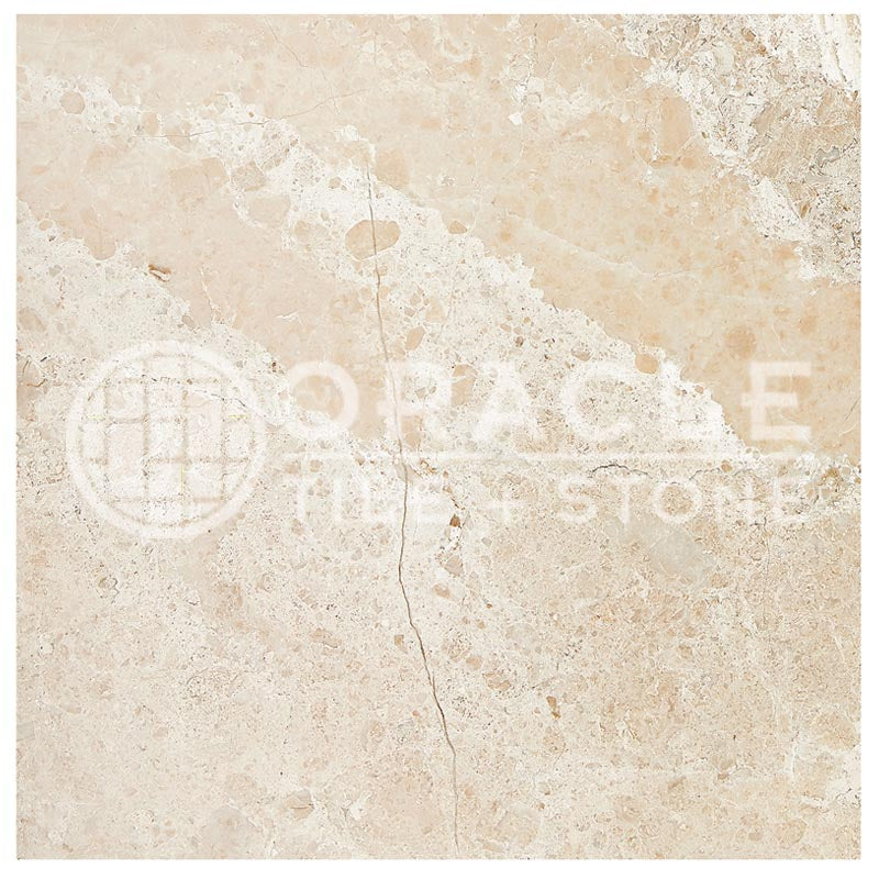Queen Beige Marble - 18" X 18" Field Tile