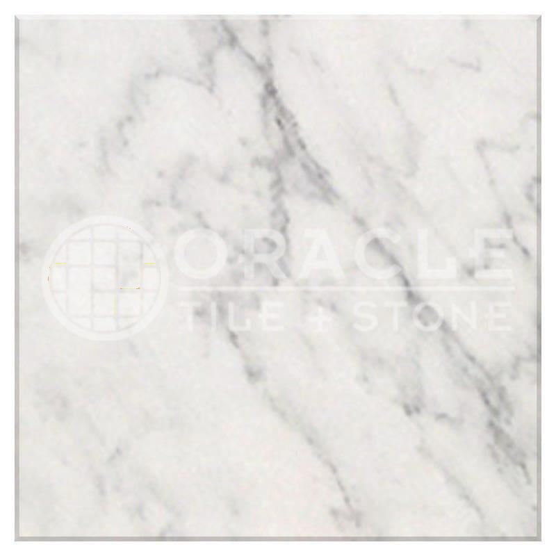 Oriental White (Asian Statuary) Marble - 18" X 18" Field Tile