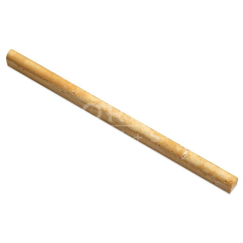 Gold / Yellow Travertine - 1/2" X 12" Pencil Liner