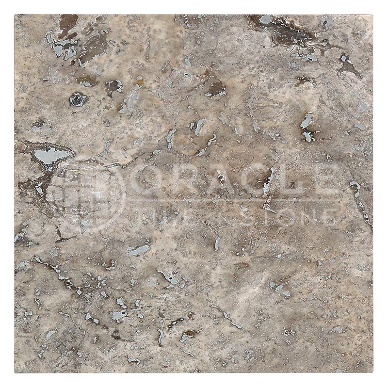 Silver Travertine - Paver Tile (3 cm / 1 1/4" Thickness)