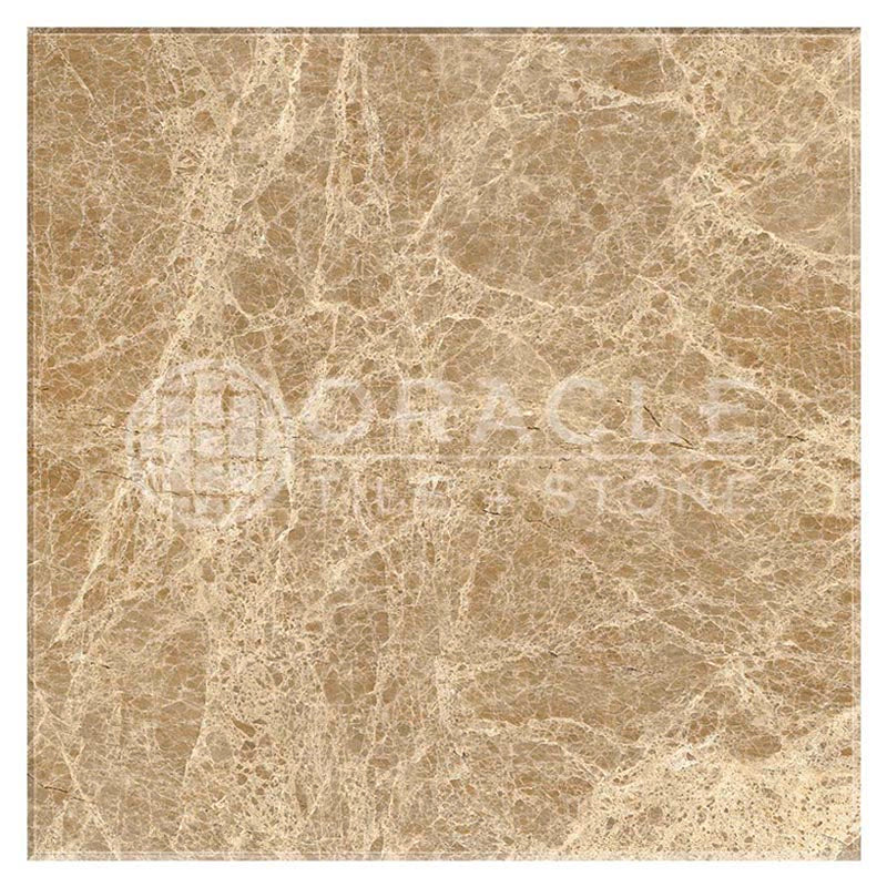 Emperador Light Marble - 24" X 24" Field Tile