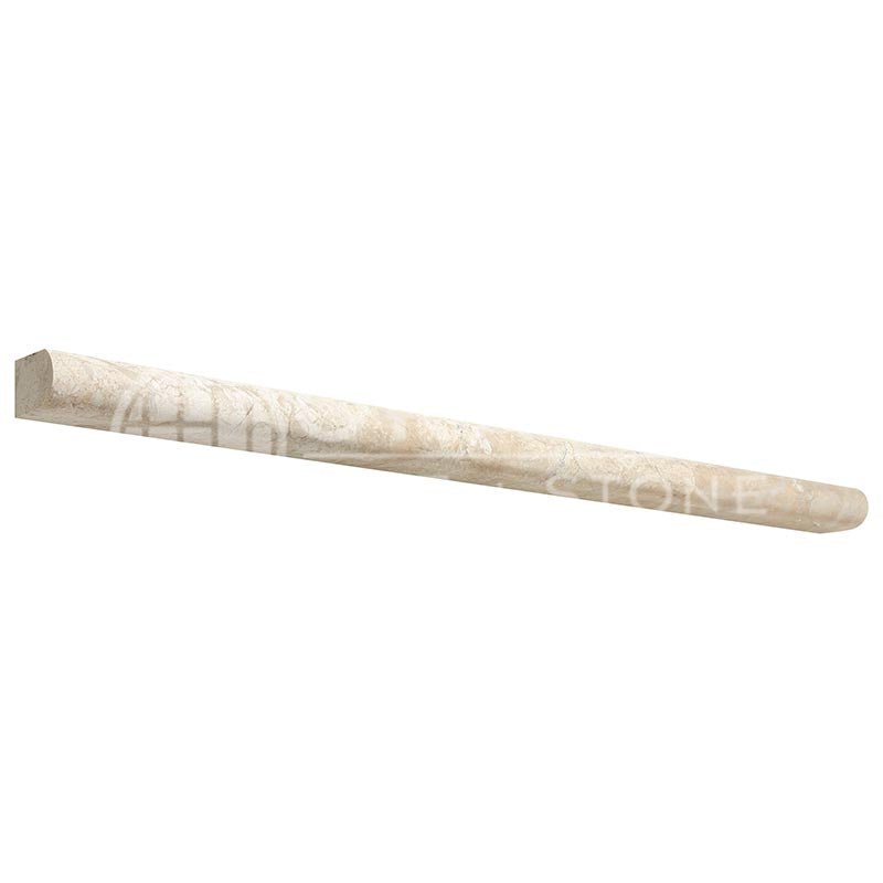 Queen Beige Marble - 1/2" X 12" Pencil Liner