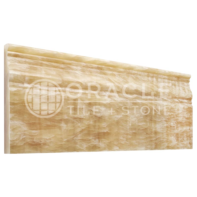 Premium Honey Onyx - Baseboard Trim