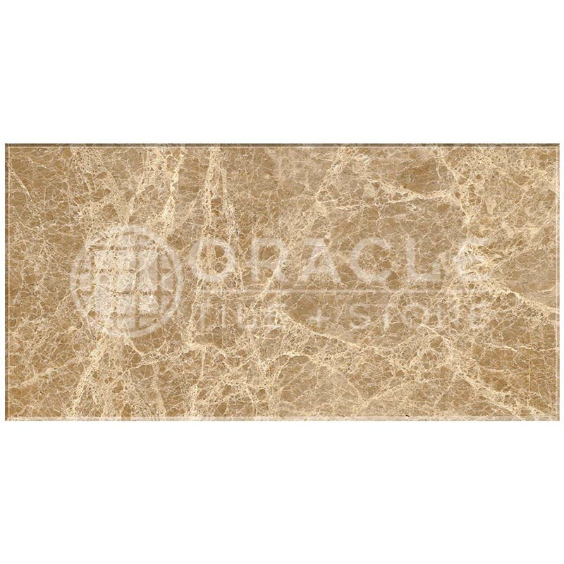 Emperador Light Marble - 12" X 24" Rectangular Field Tile