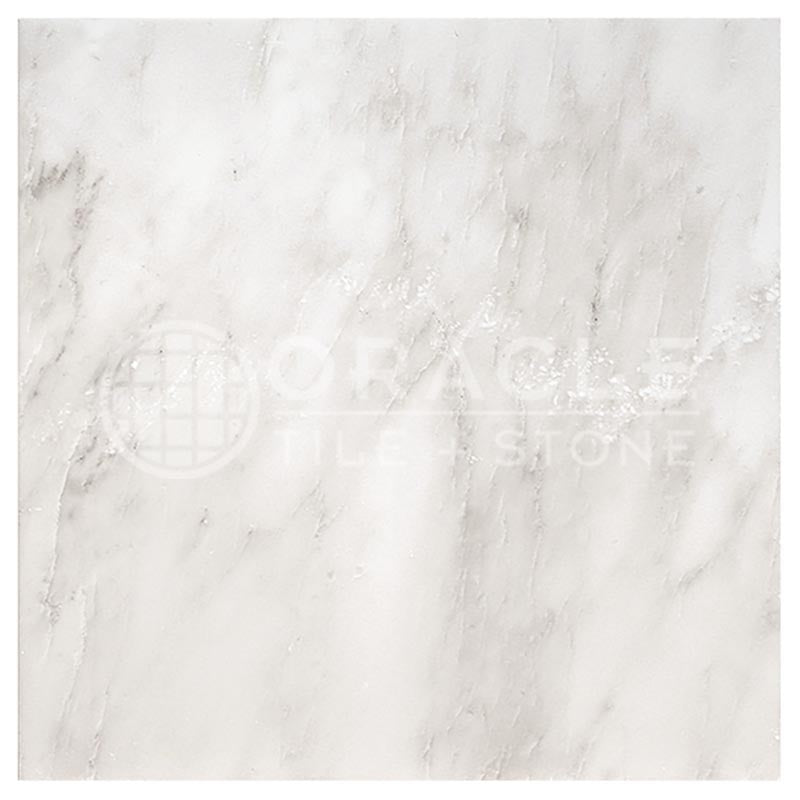 Oriental White (Asian Statuary)	Marble	4" X 4"	Tile (Micro-Beveled)