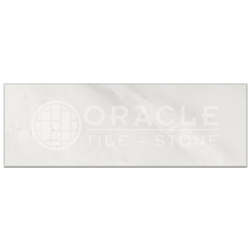 Oriental White (Asian Statuary)	Marble	4" X 12"	Tile (Micro-Beveled)