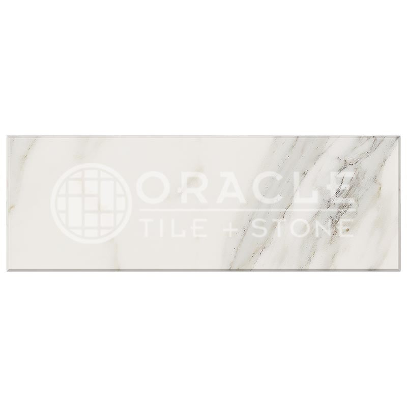 Italian Calacatta Gold Marble - 4" X 12" Rectangular Field Tile