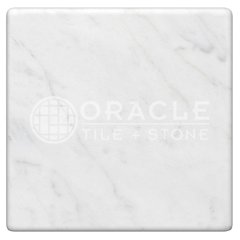 Carrara White (Bianco Carrara / Italian) Marble	4" X 4"	Tile 	Tumbled