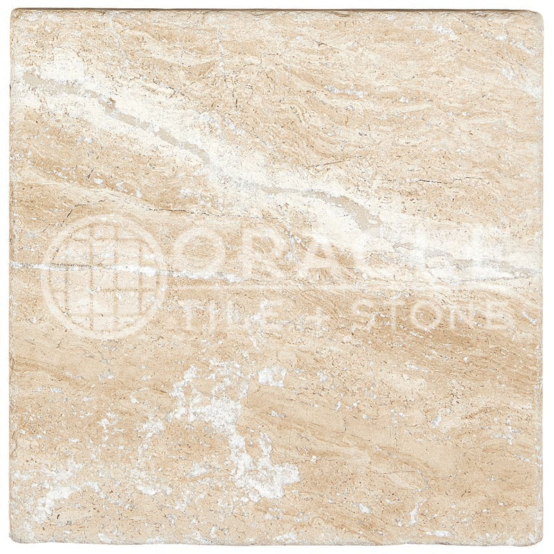 Queen Beige Marble - 6" X 6" Rectangular Field Tile