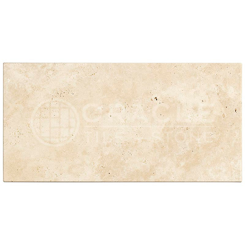 Ivory / Light Travertine - 8" X 8" Field Tile