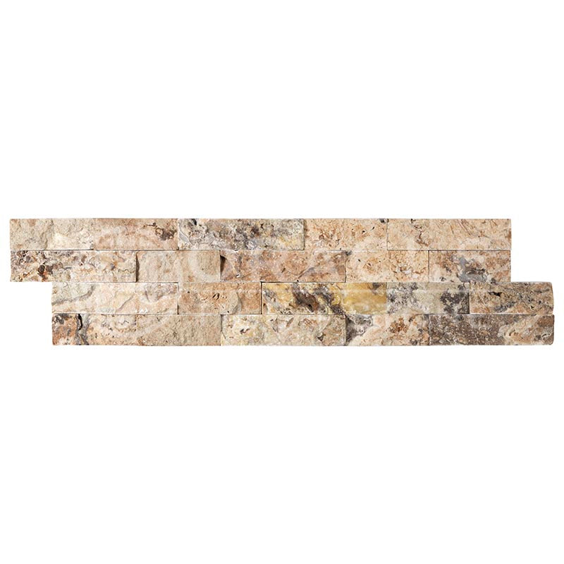 Antico Onyx Travertine - Ledger Panel Architectural Tile