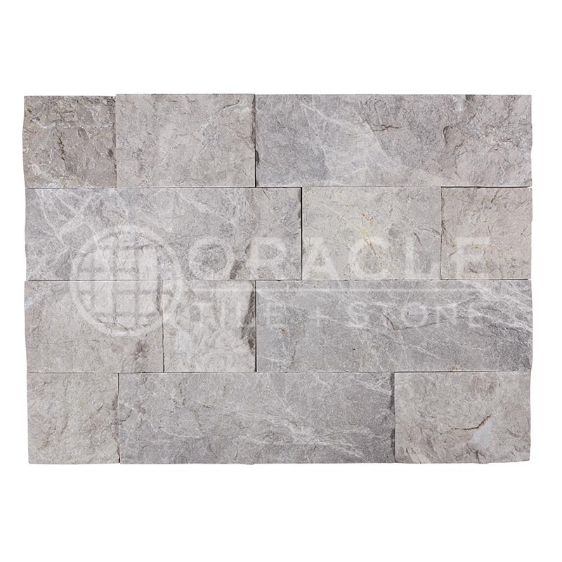 Atlantic Gray	Marble	4" X Free-Length	Tile	Split-Faced