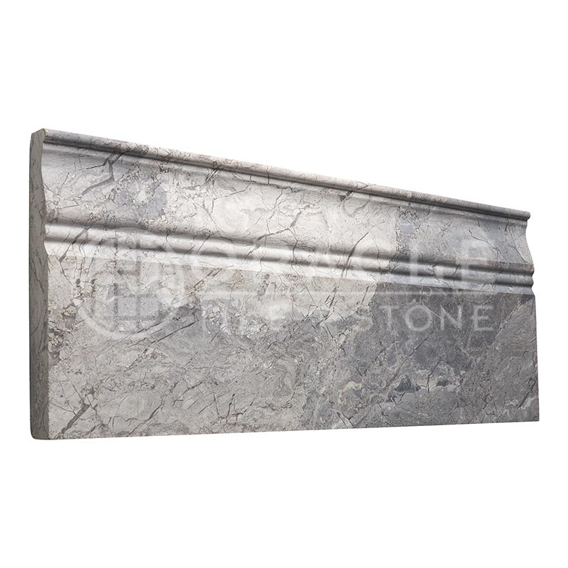 Atlantic Gray Marble - Baseboard Trim