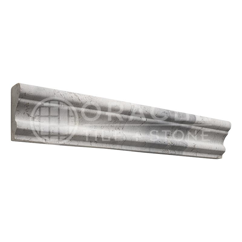 Atlantic Gray Marble - Milano (Crown) Molding Trim