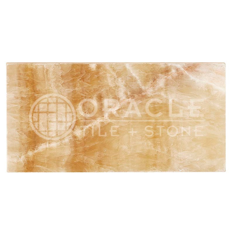 Premium Honey Onyx - 3" X 6" Rectangular Field Tile