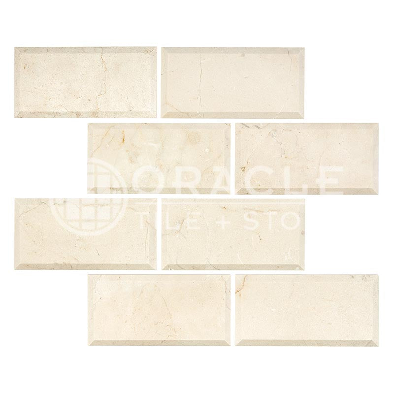 Crema Marfil Marble - 3" X 6" Rectangular Field Tile