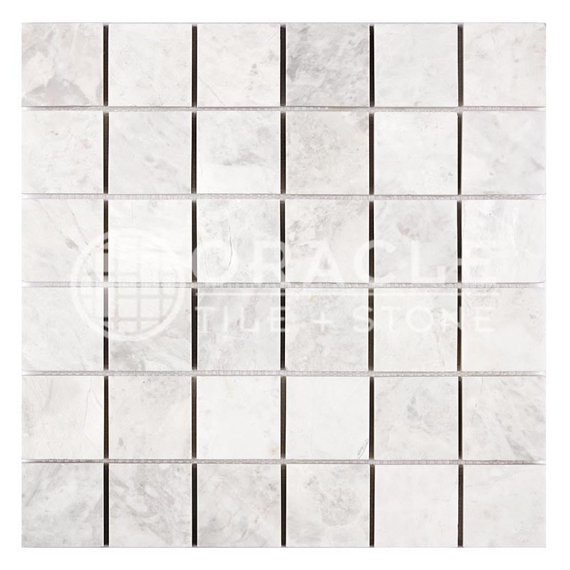Bianco Congelato Dolomite - 2" X 2"  Mosaic Tile