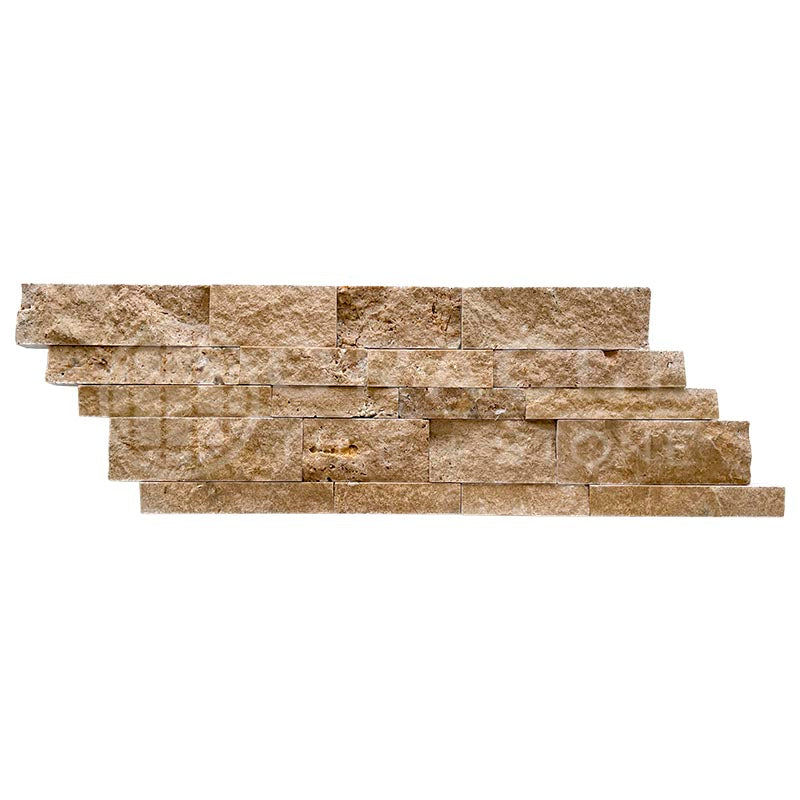 Mystic Travertine - 7" X 20" Ledger Panel Architectural Tile