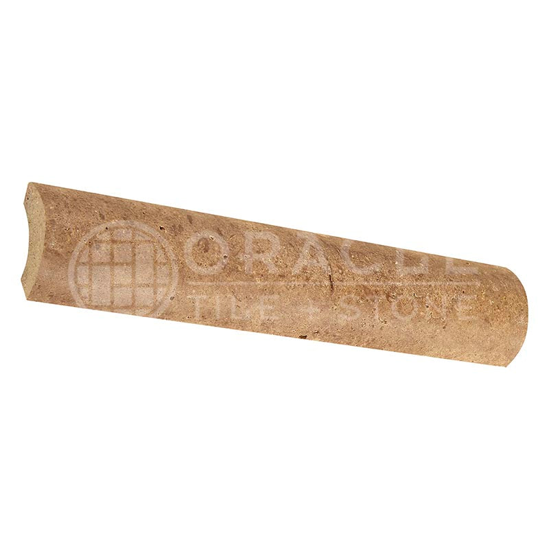 Noce Travertine - 1" X 12" Quarter-Round Trim