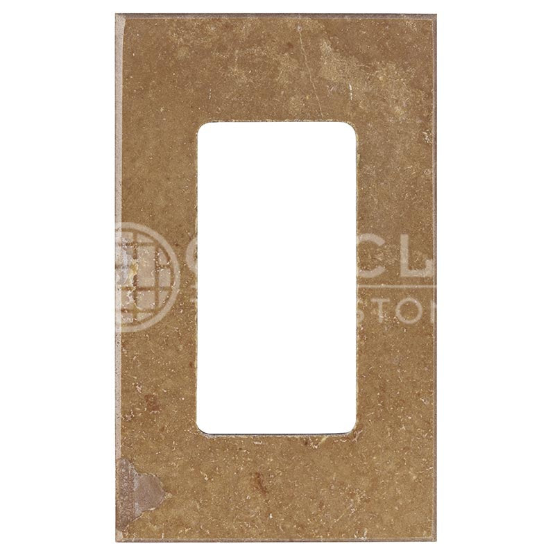 Noce Travertine - Single Rocker Switch Plate Cover