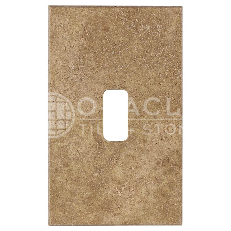 Noce Travertine - Single Toggle Switch Plate Cover