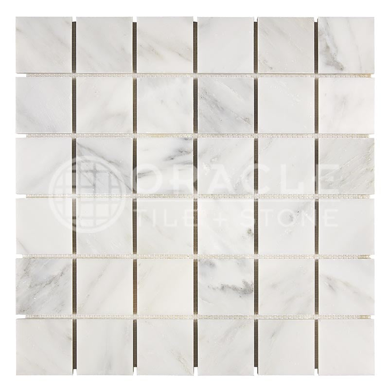 Oriental White (Asian Statuary)	Marble	2" X 2"	Mosaic