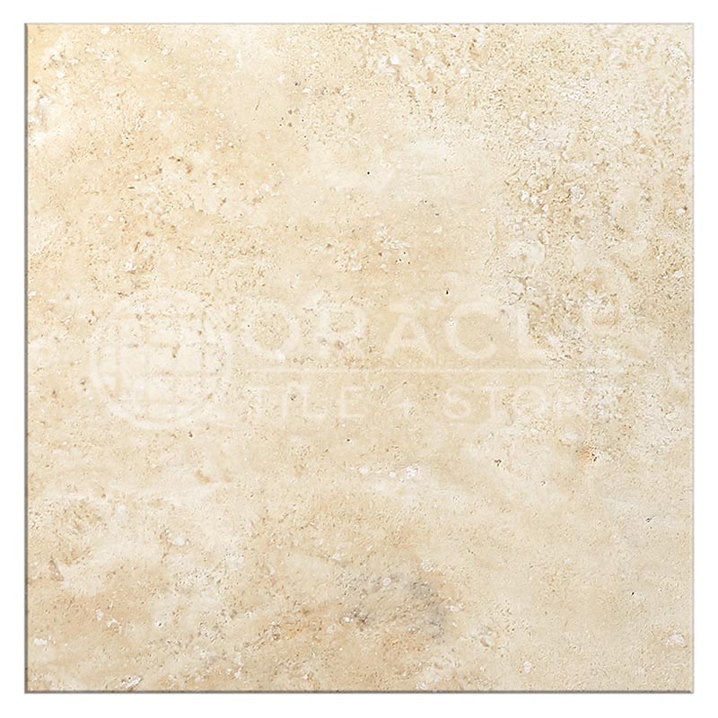 Durango (Mexican) Travertine 	12" X 12"	Tile (Micro-Beveled)	Filled & Honed