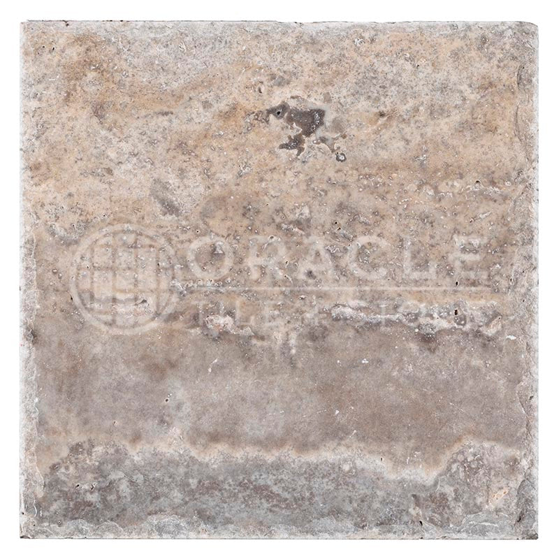 Silver Travertine - 8" X 8" Field Tile
