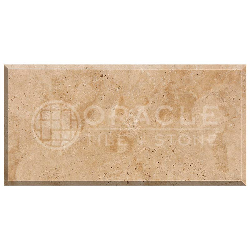 Walnut (Light) Travertine - 3" X 6" Rectangular Field Tile