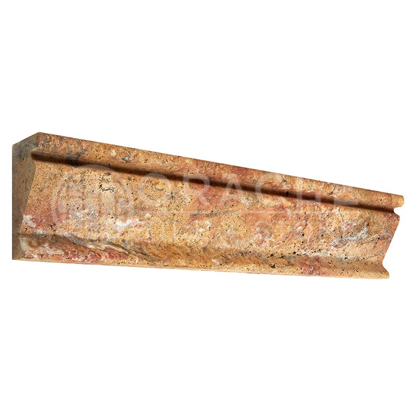 Scabos	Travertine	2 1/2" X 12"	Crown Molding