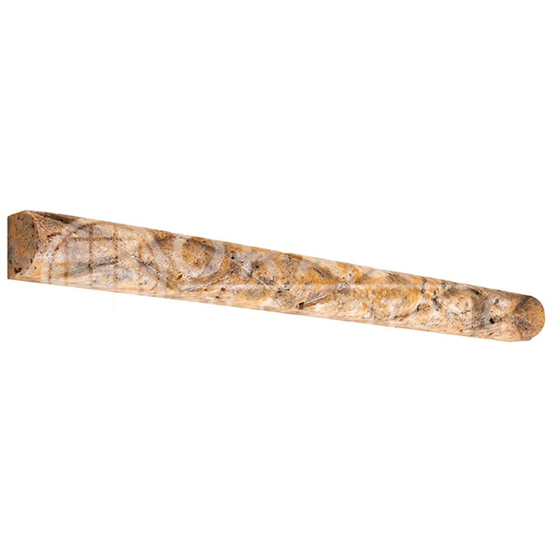 Scabos Travertine - 1" X 12"  Rope Liner