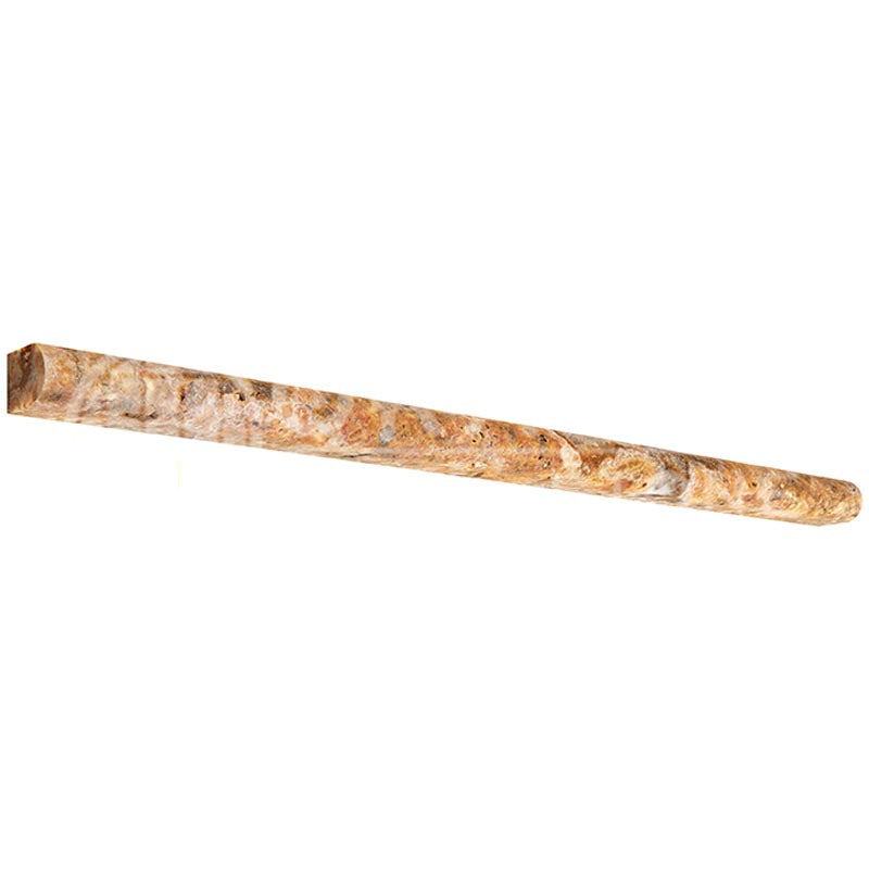 Scabos	Travertine	1/2" X 12"	Pencil Liner	Honed