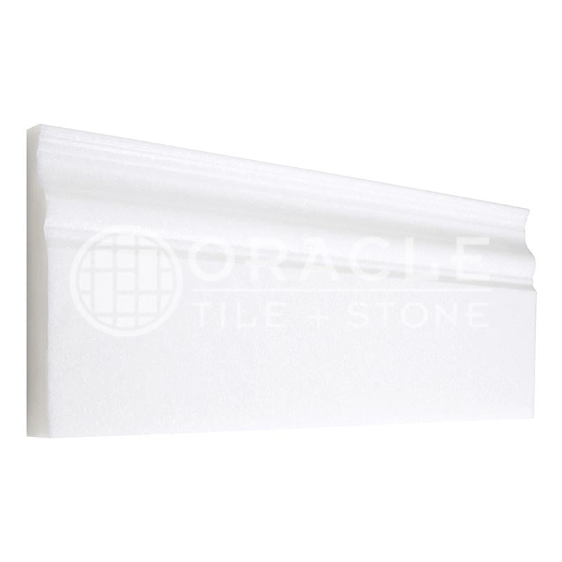 Thassos White Marble - Baseboard Trim