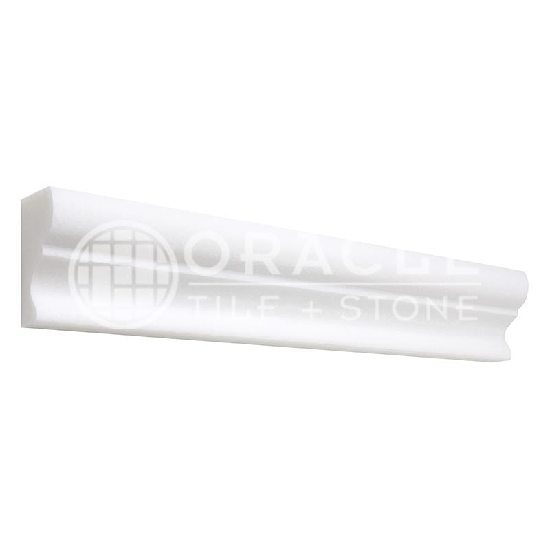 Thassos White Marble - Crown (Mercer) Molding