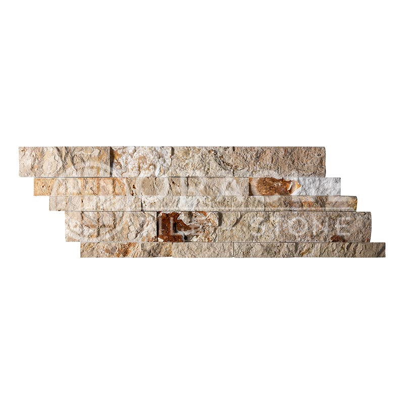 Valencia Travertine - 7" X 20" Ledger Panel Architectural Tile